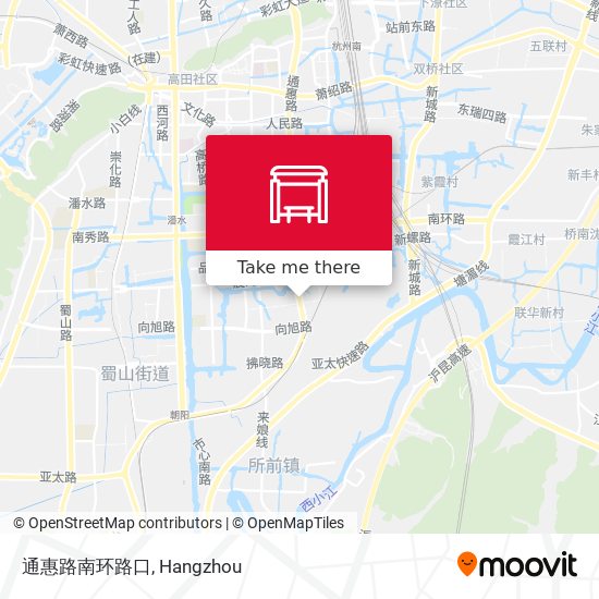 通惠路南环路口 map