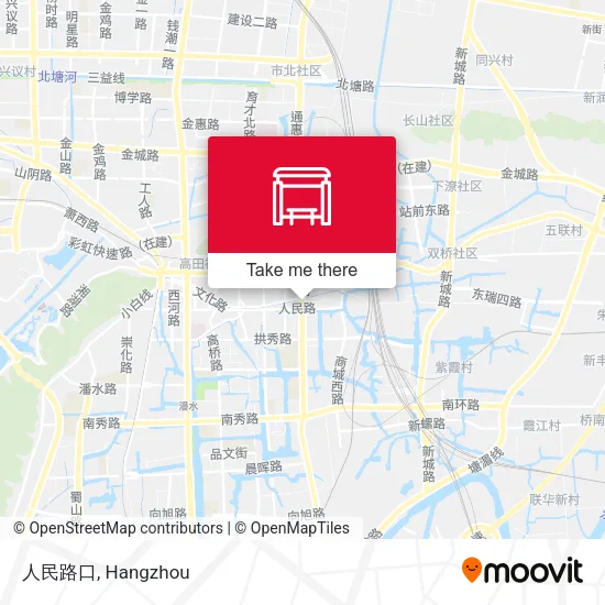 人民路口 map