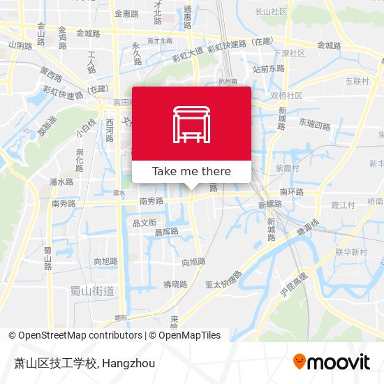 萧山区技工学校 map