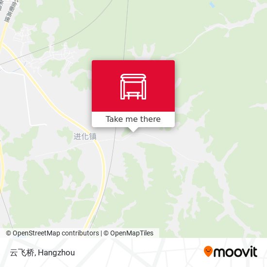 云飞桥 map