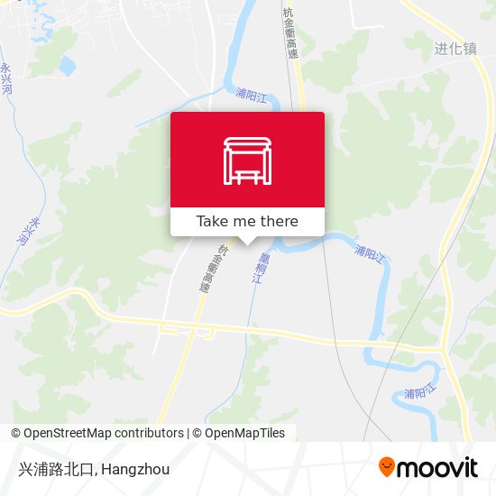 兴浦路北口 map
