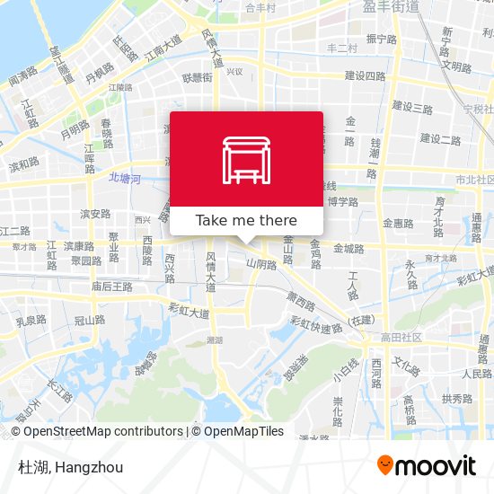 杜湖 map