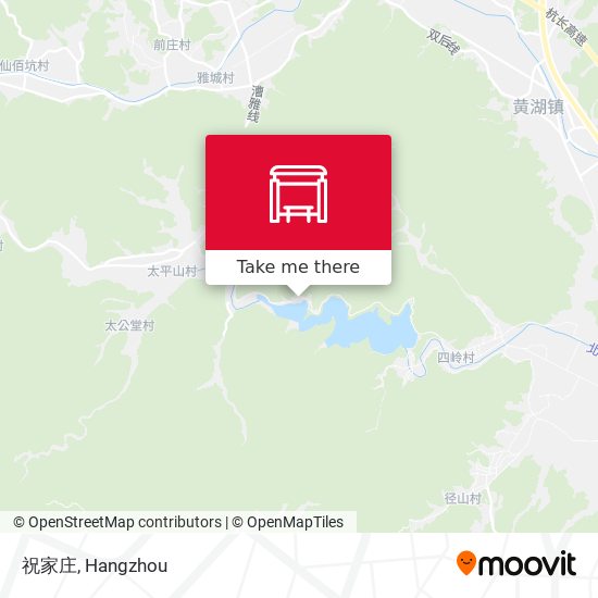 祝家庄 map