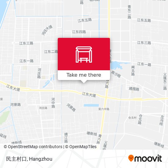民主村口 map
