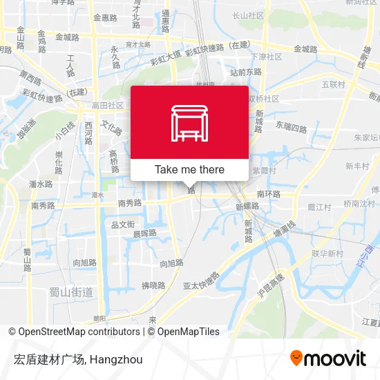 宏盾建材广场 map