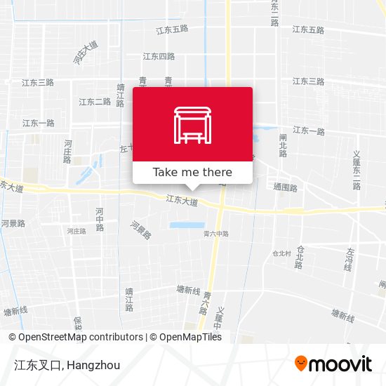 江东叉口 map