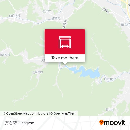 万石湾 map