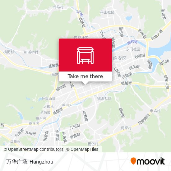 万华广场 map