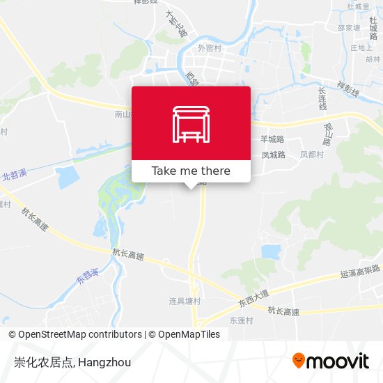 崇化农居点 map