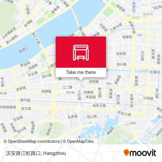 滨安路江虹路口 map