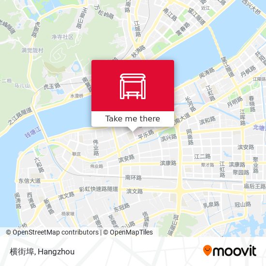 横街埠 map