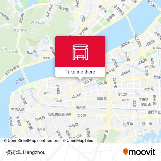 横街埠 map