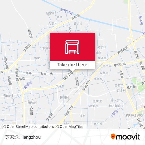 苏家埭 map