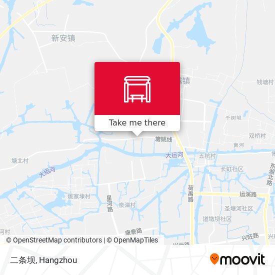 二条坝 map