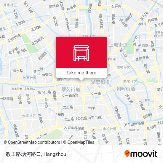 教工路塘河路口 map