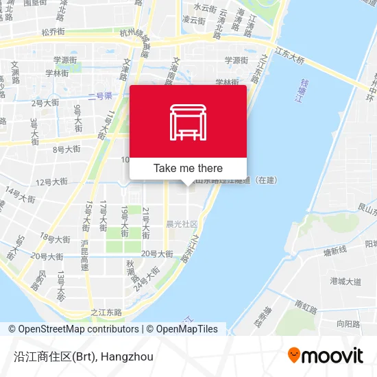 沿江商住区(Brt) map