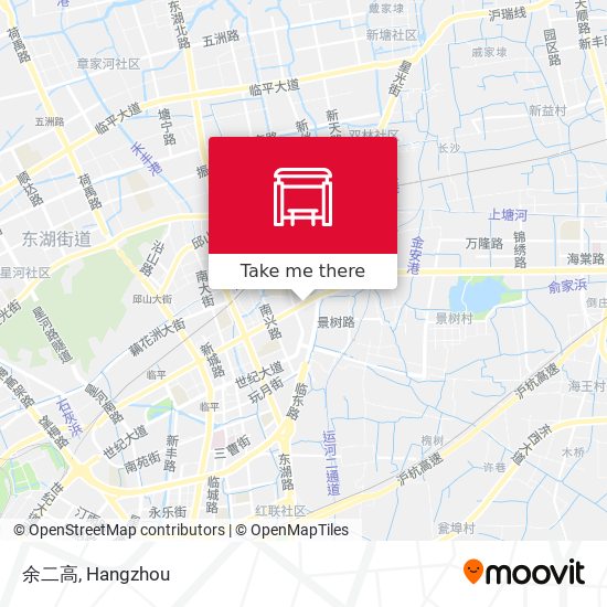 余二高 map