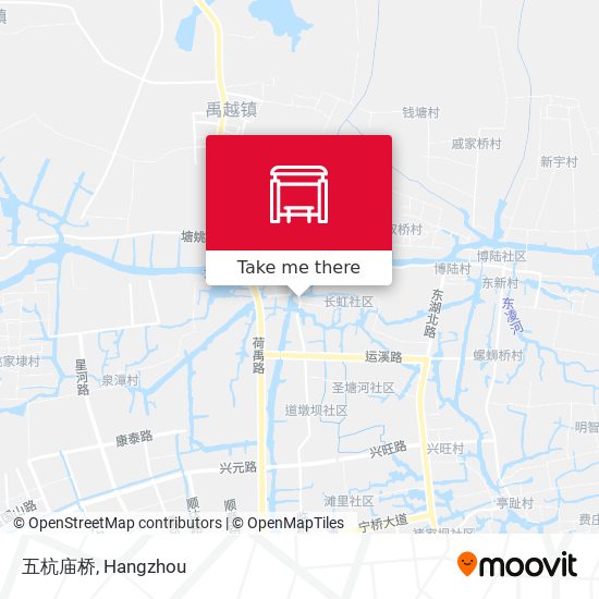 五杭庙桥 map
