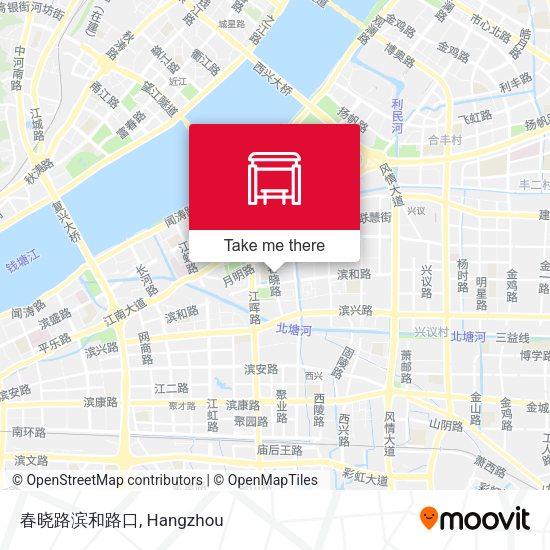 春晓路滨和路口 map