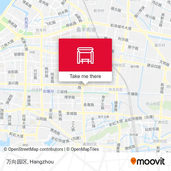 万向园区 map