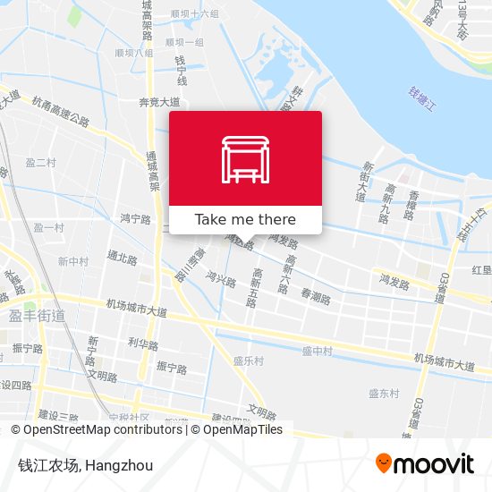 钱江农场 map