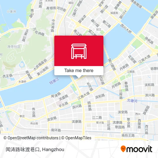闻涛路咏渡巷口 map
