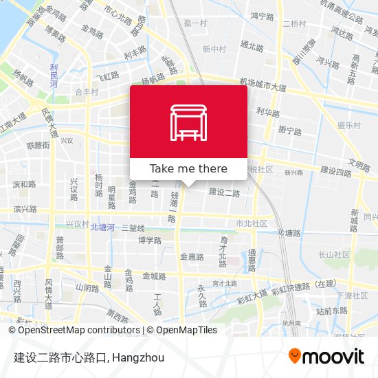建设二路市心路口 map