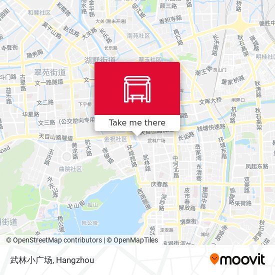 武林小广场 map