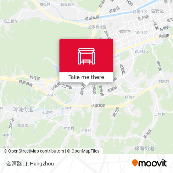金潭路口 map