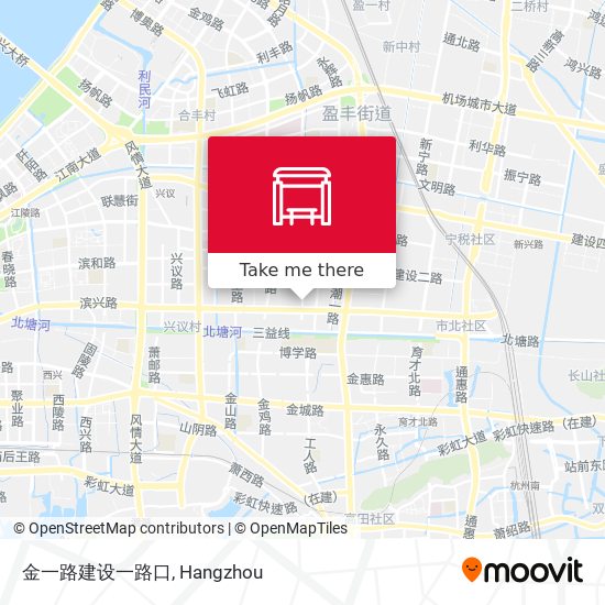 金一路建设一路口 map