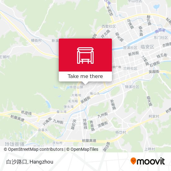 白沙路口 map