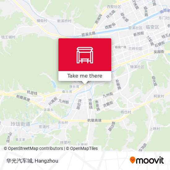 华光汽车城 map