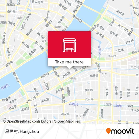 星民村 map