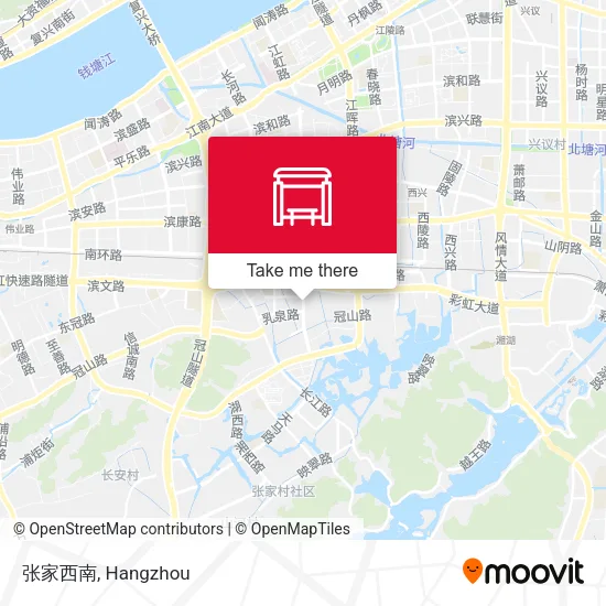 张家西南 map