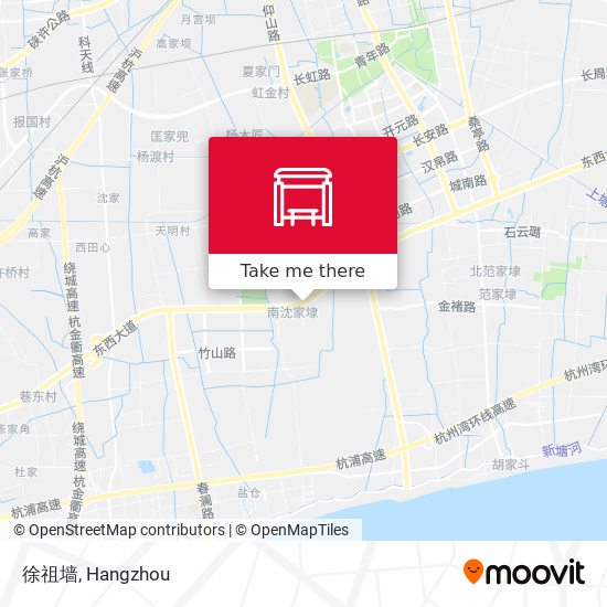 徐祖墙 map