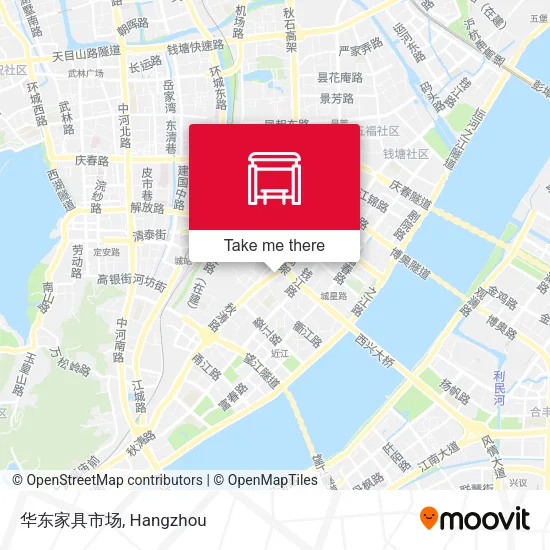 华东家具市场 map