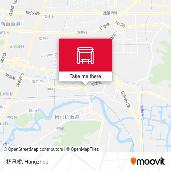 杨汛桥 map