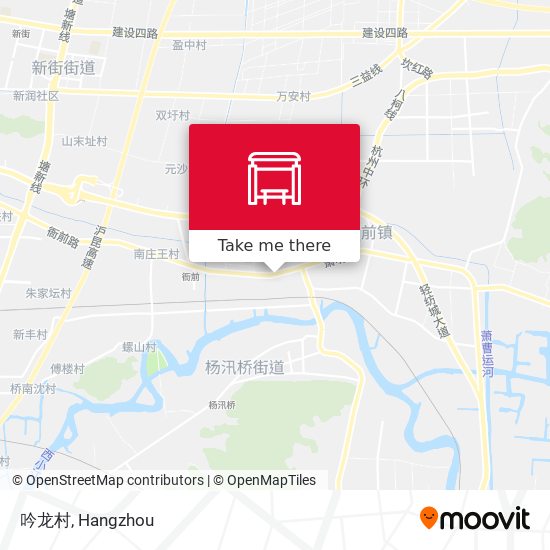 吟龙村 map