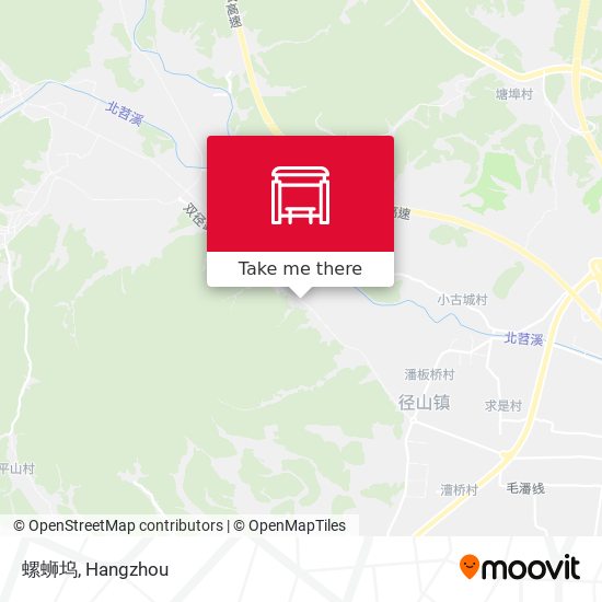 螺蛳坞 map