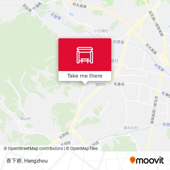 香下桥 map