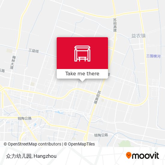 众力幼儿园 map