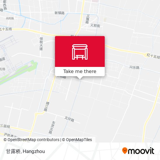 甘露桥 map