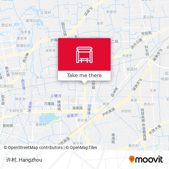 许村 map