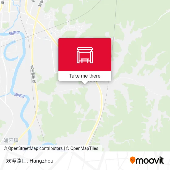 欢潭路口 map