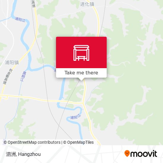 泗洲 map