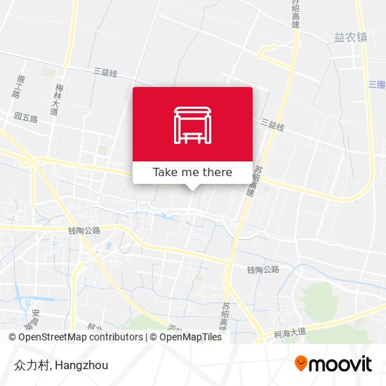 众力村 map