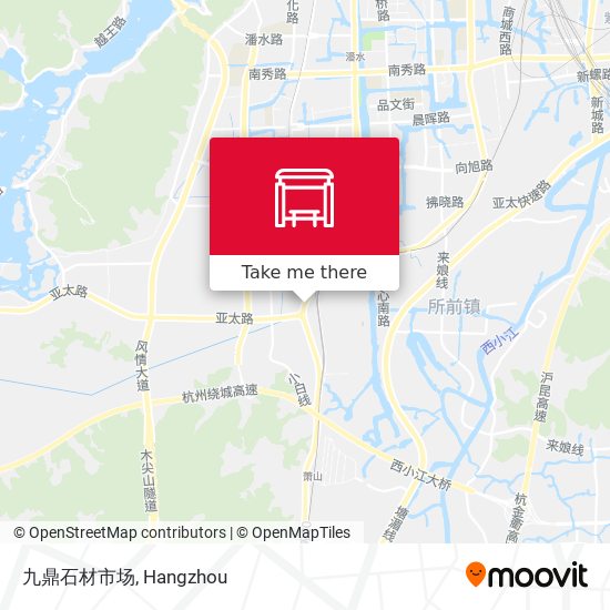 九鼎石材市场 map