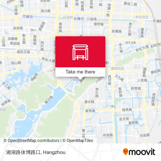 湘湖路休博路口 map