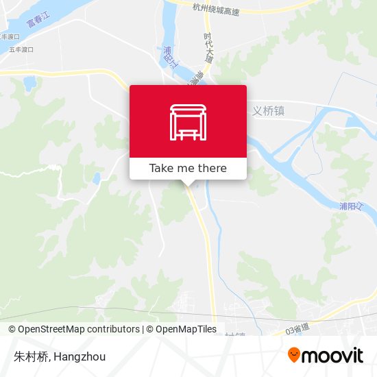 朱村桥 map