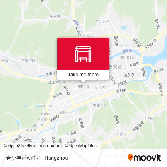 青少年活动中心 map